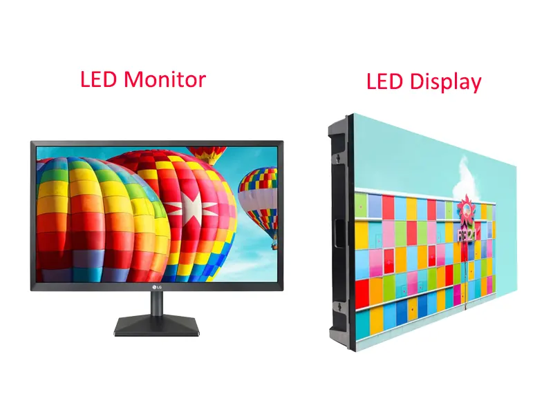 LED Monitor and LED Display